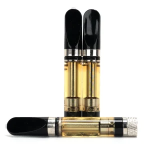 Alternative view of 1g THC Distillate Cartridge