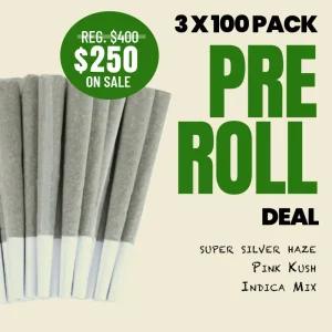 Bulk Premium Cannabis Pre-Rolls 3x100