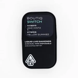 Alternative view of Boutiq SWITCH – Liquid Live Diamond – Acai Mintz + Yellow Gummiez
