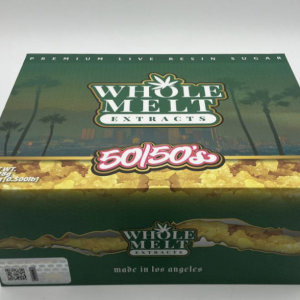 Alternative view of Whole Melt 50/50’s Premium Live Resin Sugar