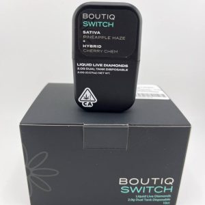 Boutiq SWITCH – Liquid Live Diamond – PineApple Haze + Cherry Chem
