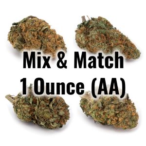 1 Ounce with 4 Strains (AA) – Mix & Match – Build Your Own